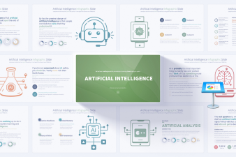 Artificial Intelligence Keynote Template | Unique Infographics | Customizable Slides | Full HD